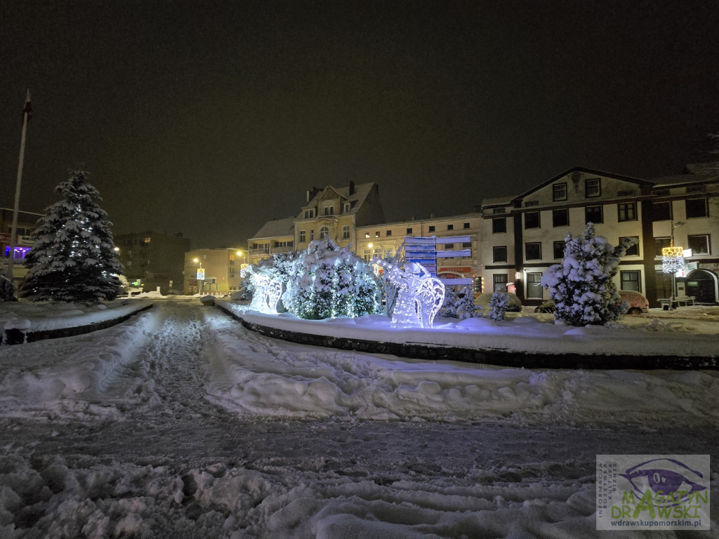 Miasto malowane śniegiem
