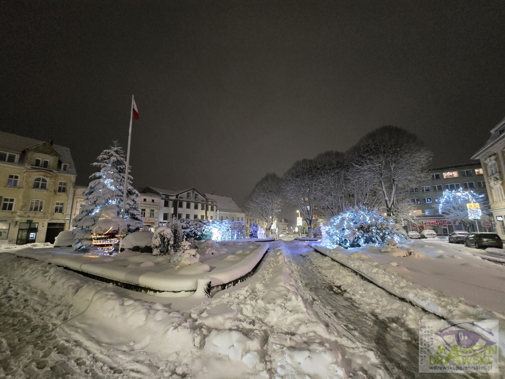 Miasto malowane śniegiem