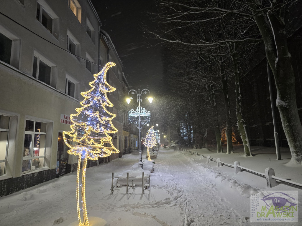 Miasto malowane śniegiem