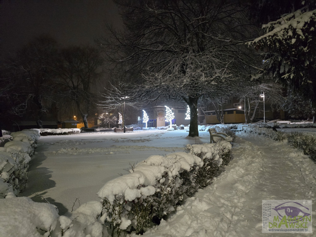 Miasto malowane śniegiem