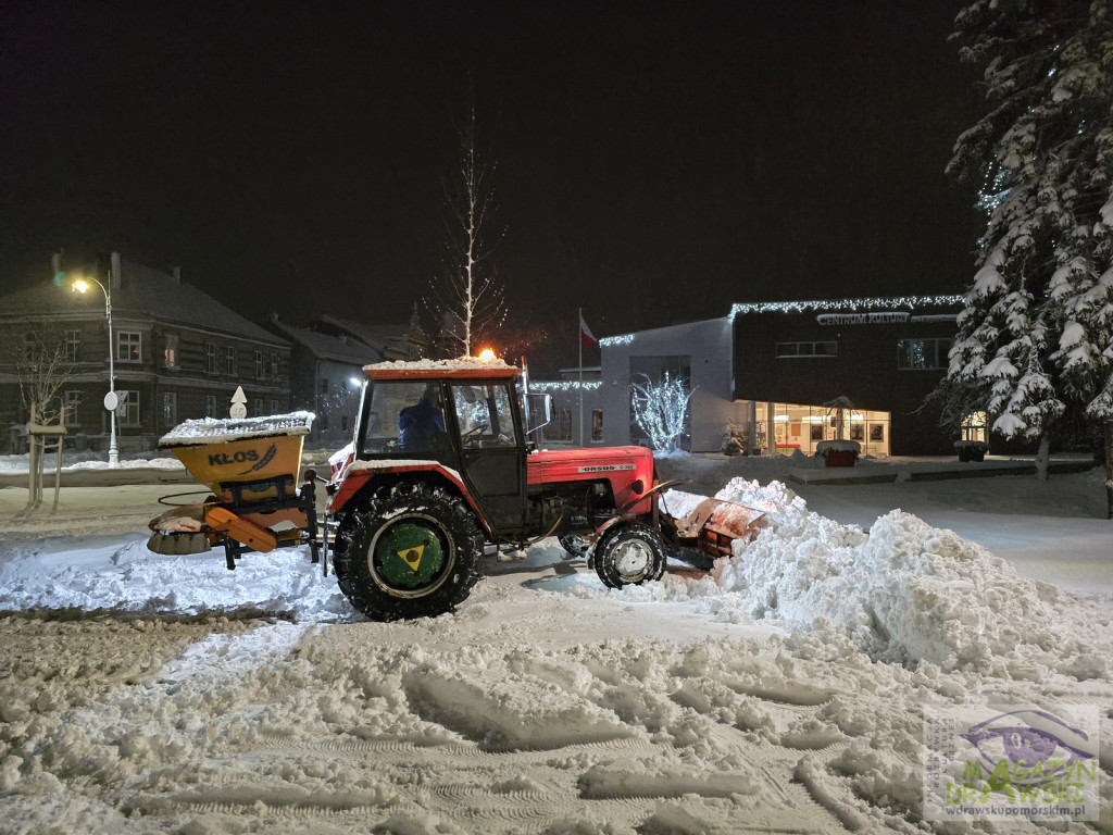 Miasto malowane śniegiem