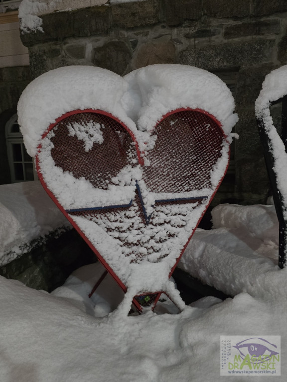 Miasto malowane śniegiem