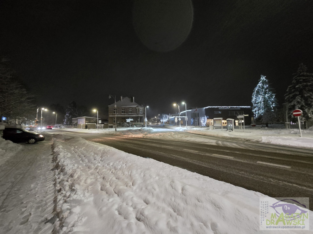 Miasto malowane śniegiem