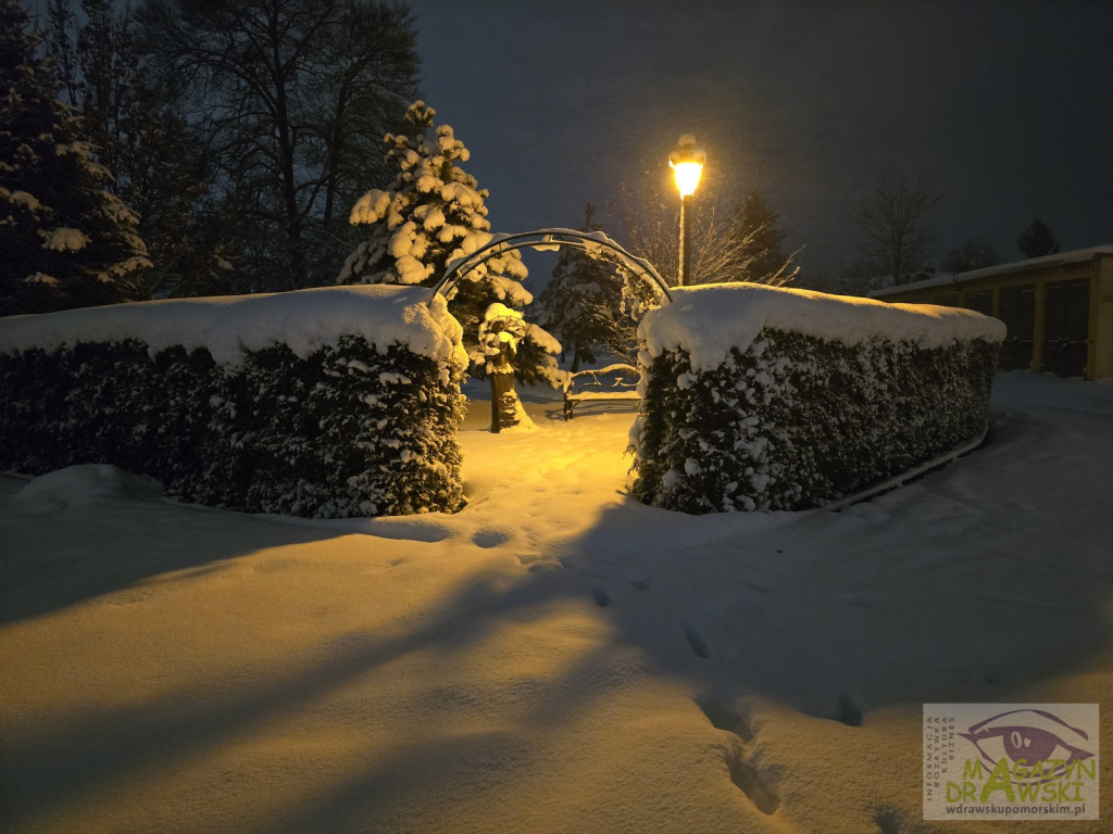 Miasto malowane śniegiem