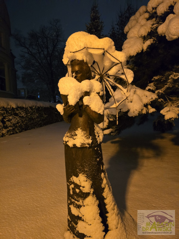 Miasto malowane śniegiem