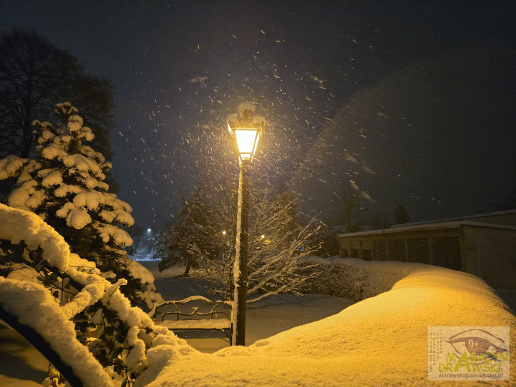 Miasto malowane śniegiem