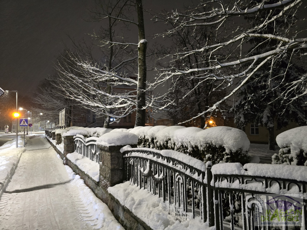 Miasto malowane śniegiem