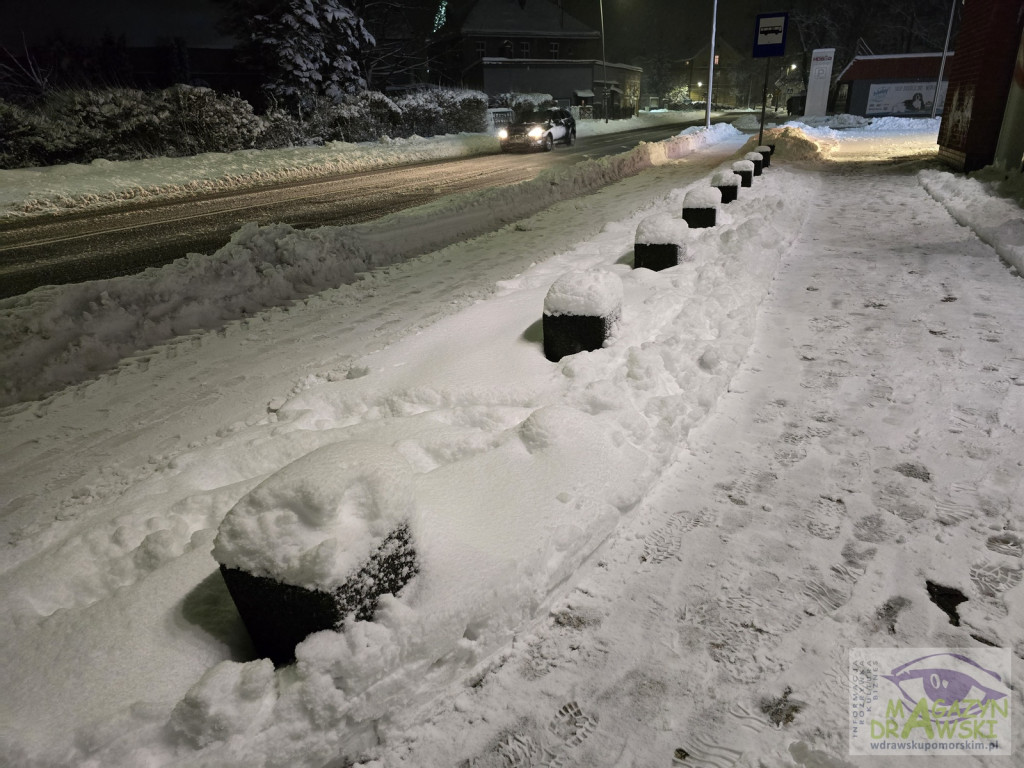 Miasto malowane śniegiem