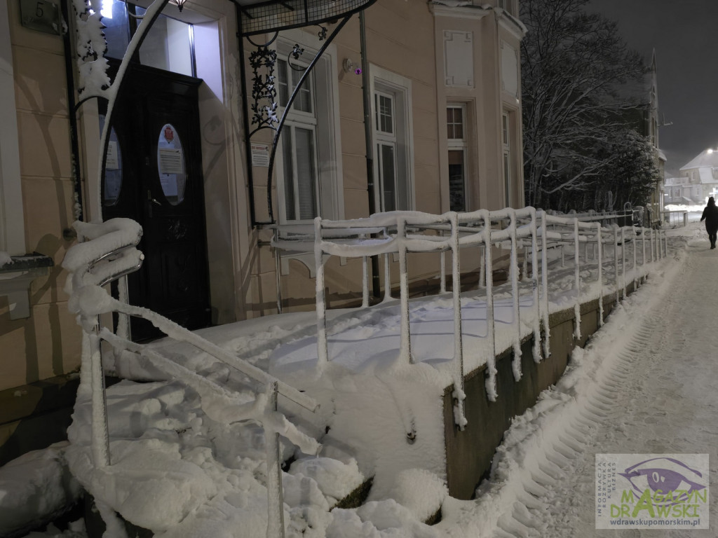 Miasto malowane śniegiem