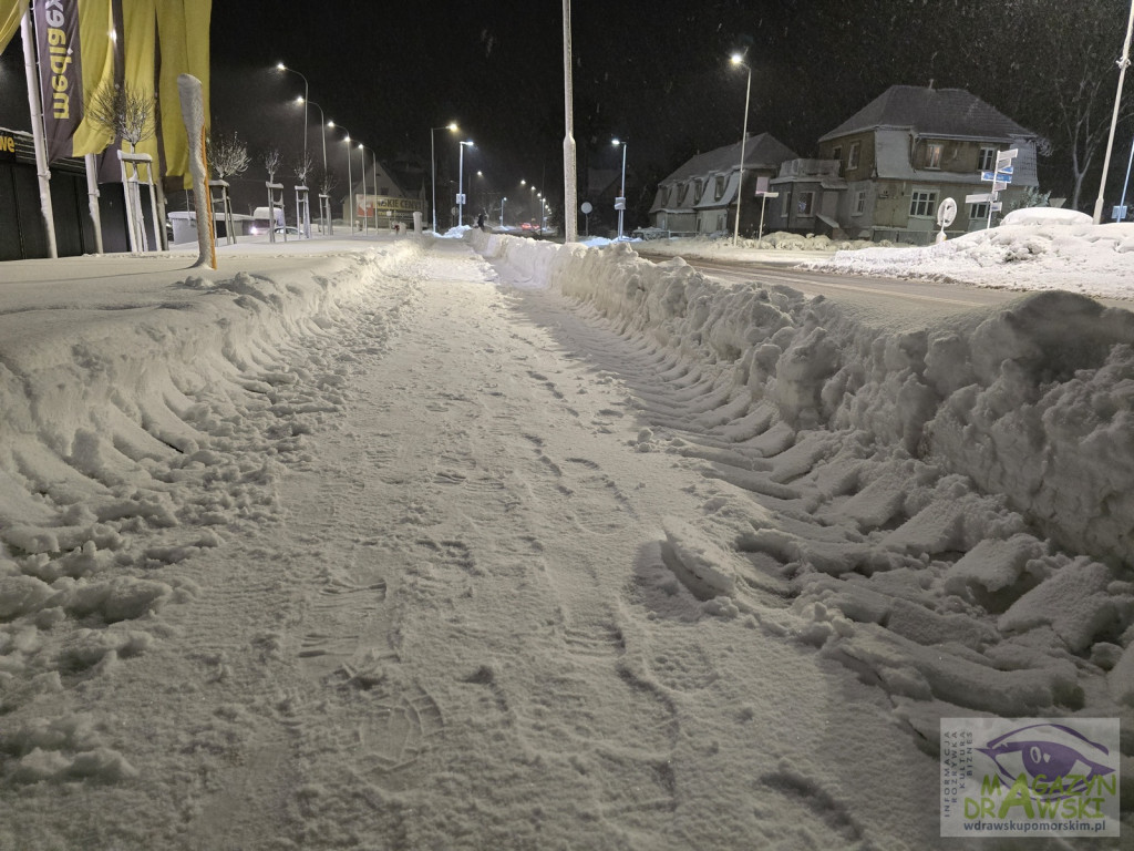 Miasto malowane śniegiem