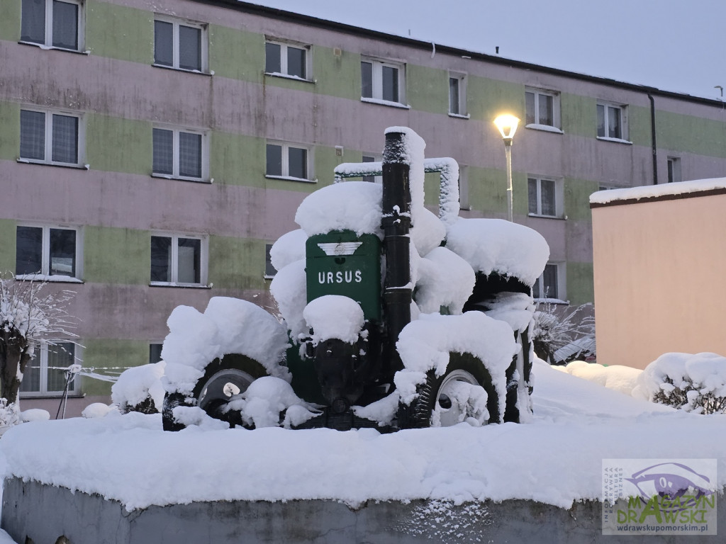 Miasto malowane śniegiem
