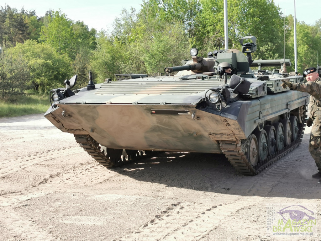 ABRAMS na poligonie w Drawsku