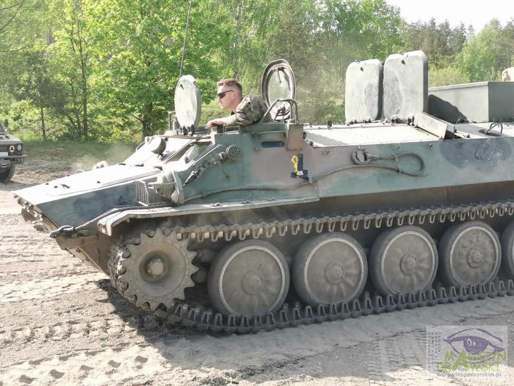 ABRAMS na poligonie w Drawsku
