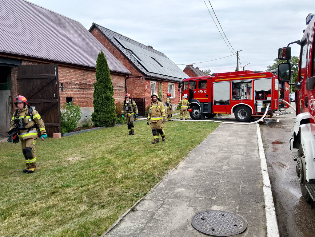 Ogień w Darskowie