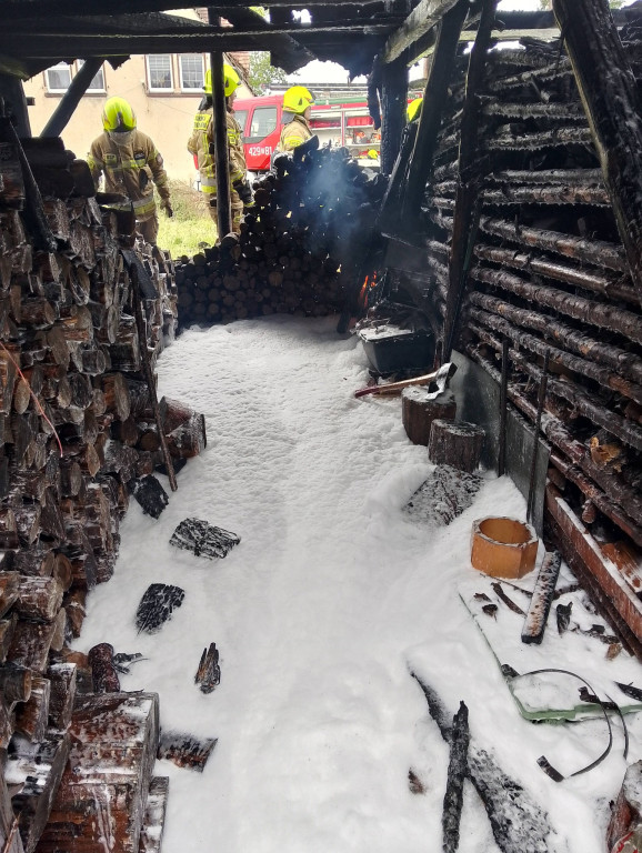 Ogień w Darskowie