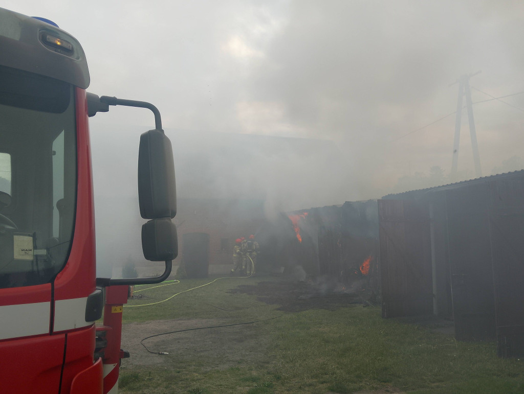 Ogień w Darskowie