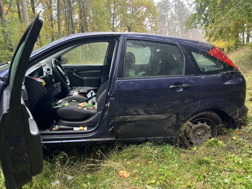 Poszkodowane dziecko w wypadku pod Złocieńcem