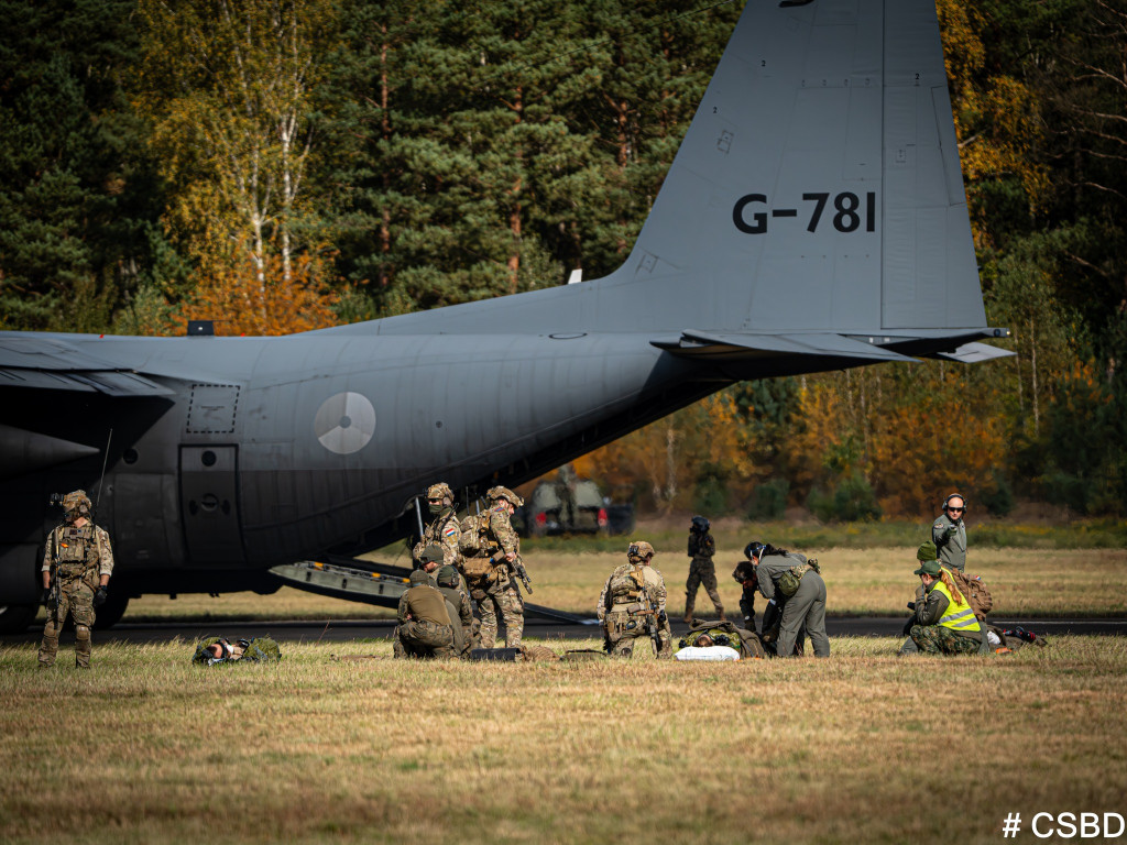 C-130 Hercules lądował w Drawsku Pomorskim