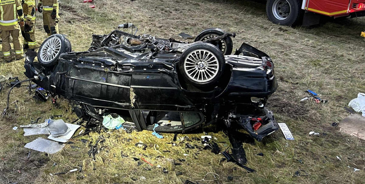 Kierowca BMW nieprzytomny