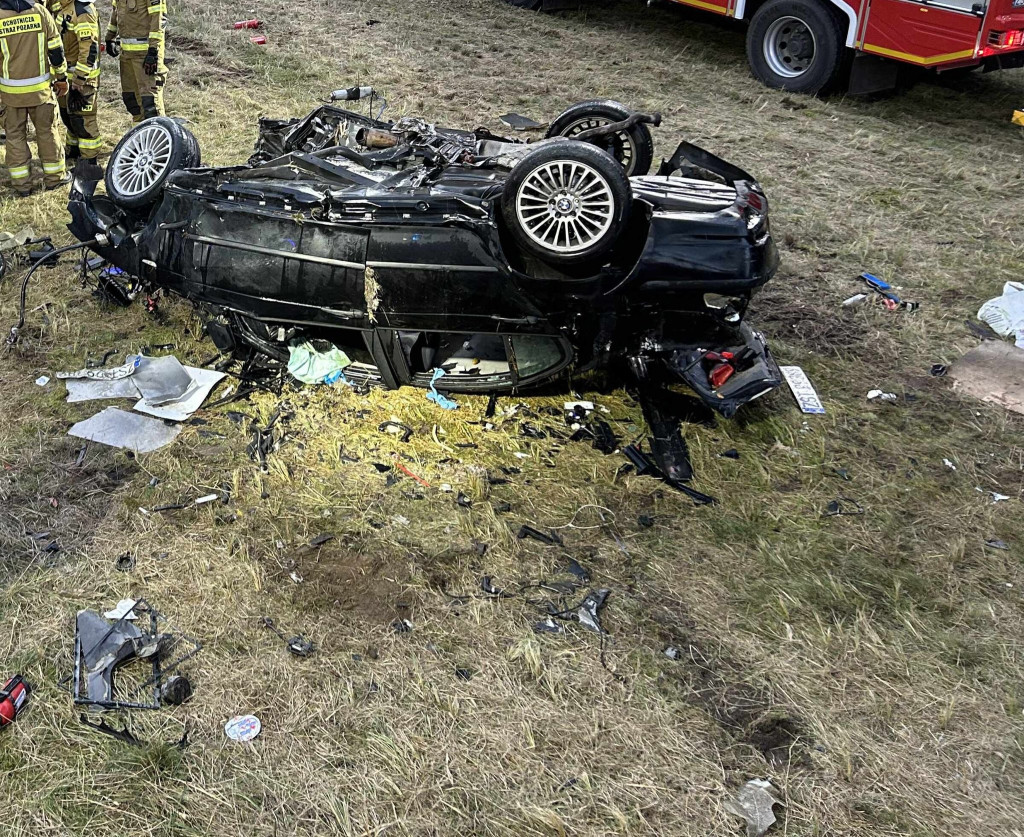 Kierowca BMW nieprzytomny