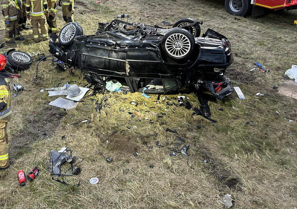 Kierowca BMW nieprzytomny