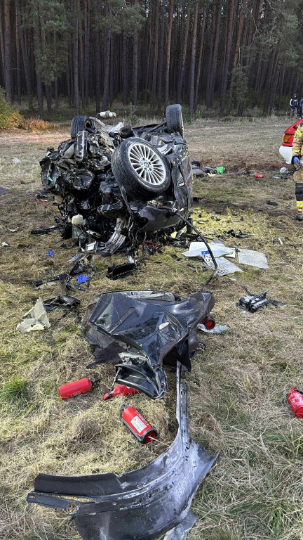 Kierowca BMW nieprzytomny