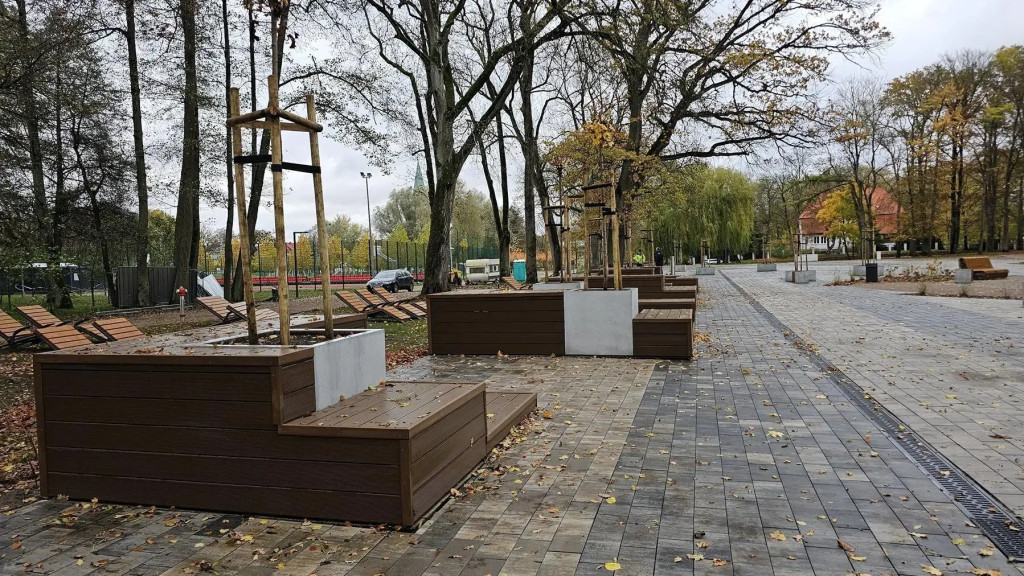 Park Chopina po nowemu