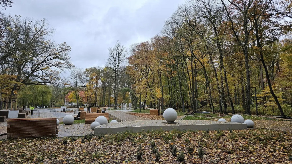 Park Chopina po nowemu