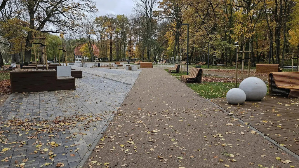Park Chopina po nowemu
