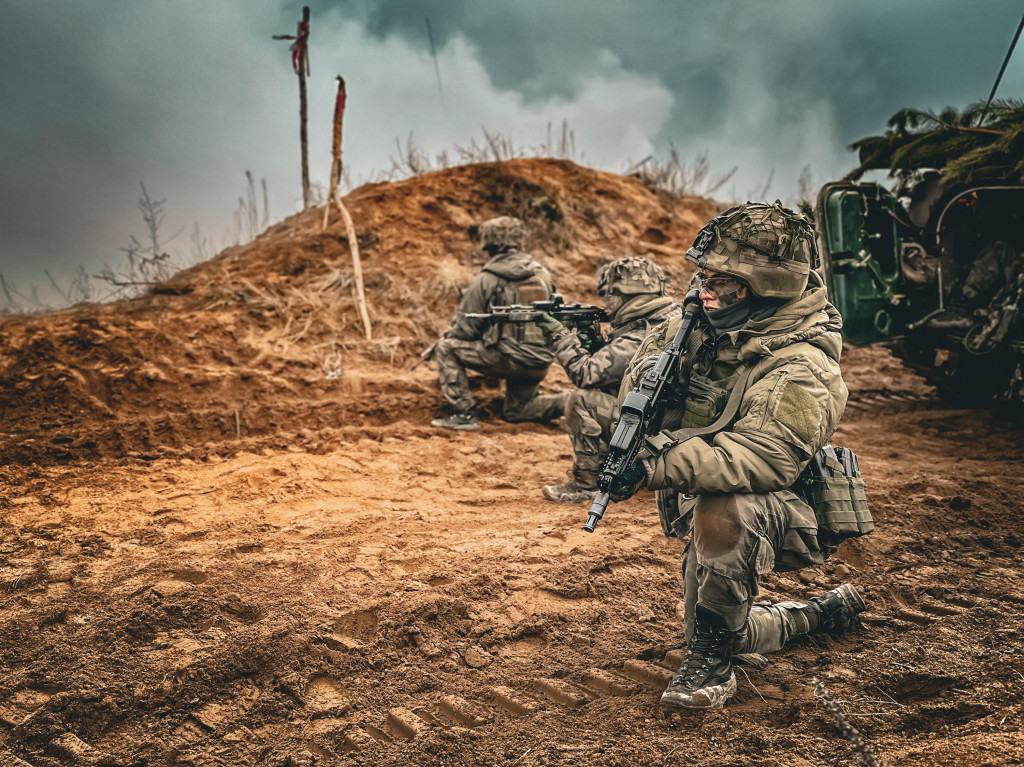 12 Dywizja ćwiczy na poligonie drawskim