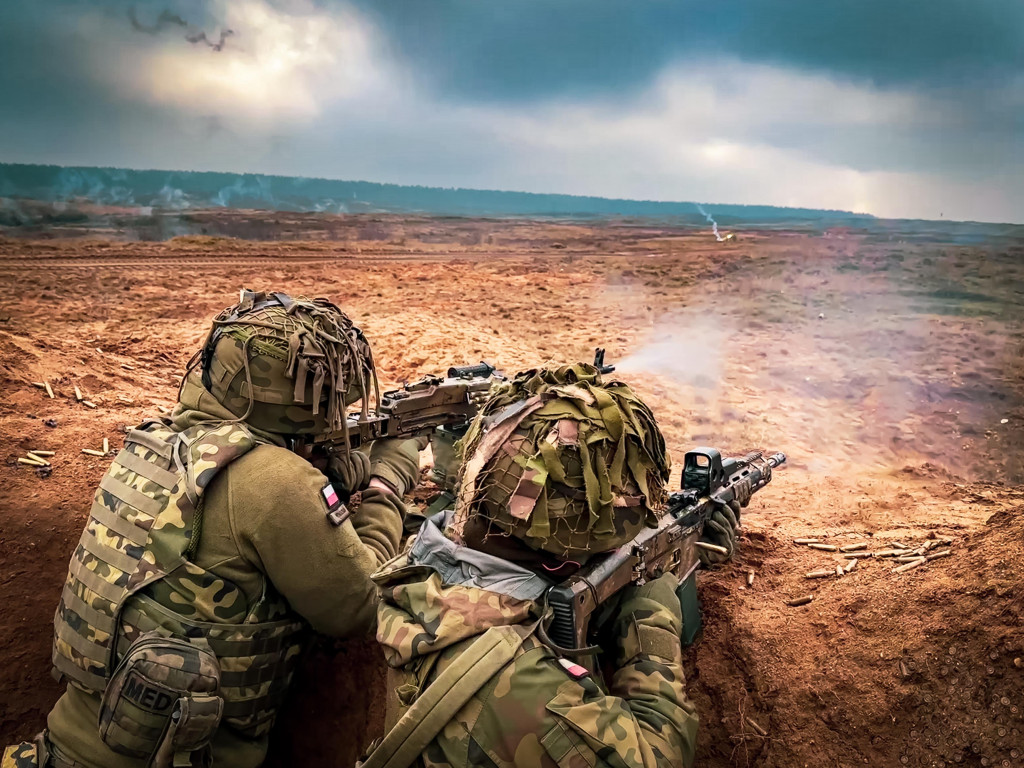 12 Dywizja ćwiczy na poligonie drawskim