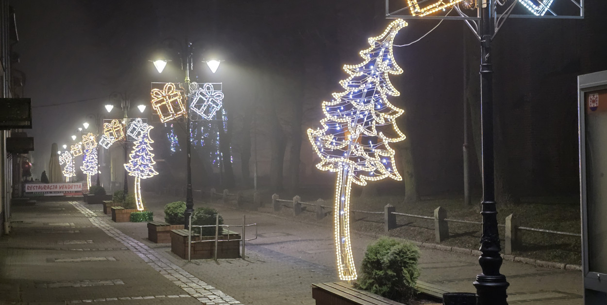 Drawskie iluminacje świąteczne