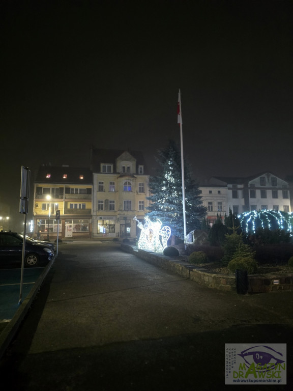 Drawskie iluminacje świąteczne