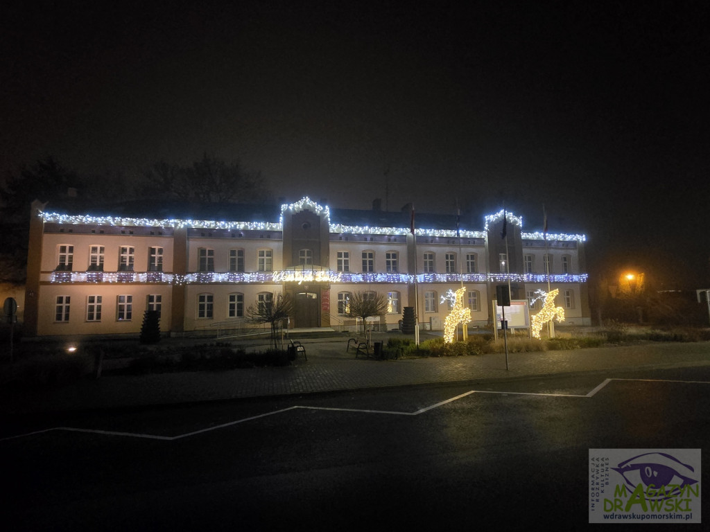 Drawskie iluminacje świąteczne