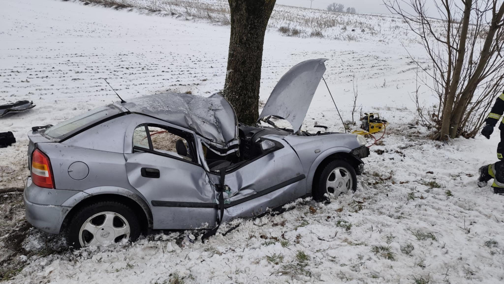 [DW 163] Samochodem w drzewo