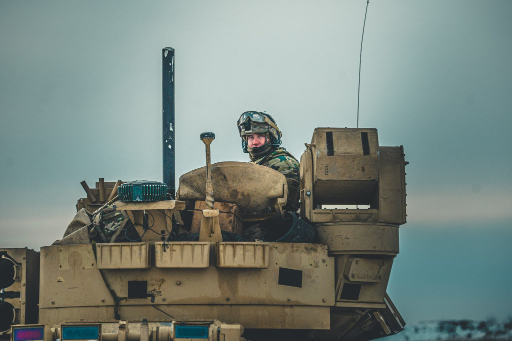 Strzały z Polskiego Abramsa