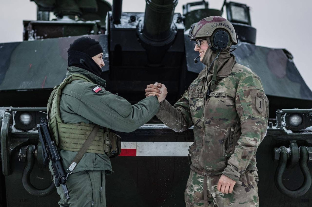 Strzały z Polskiego Abramsa