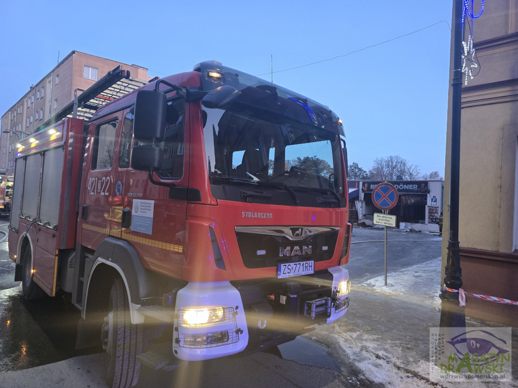 Wybuch w Drawsku Pomorskim
