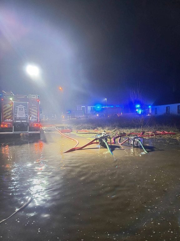 Zima, deszcz i podtopienia