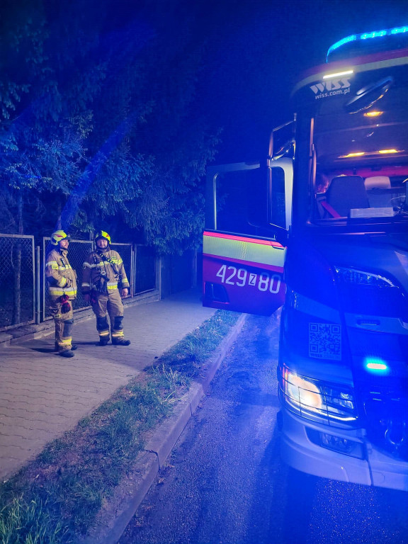 Złocieniec. Strażacy wynieśli 3 osoby