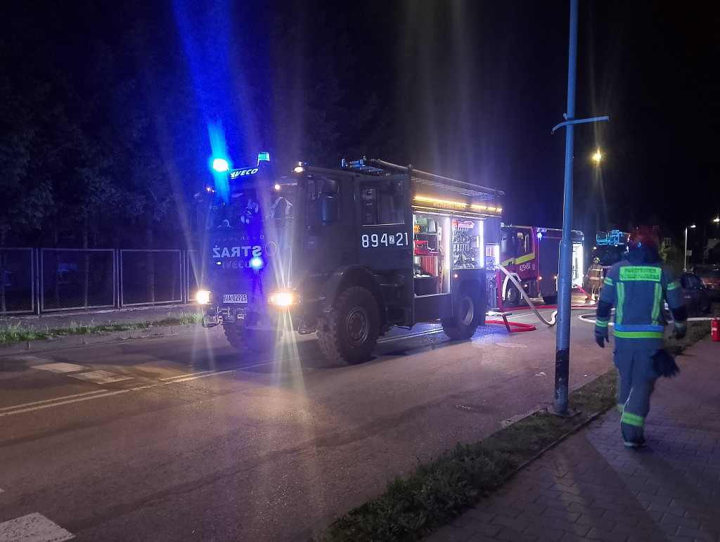 Złocieniec. Strażacy wynieśli 3 osoby