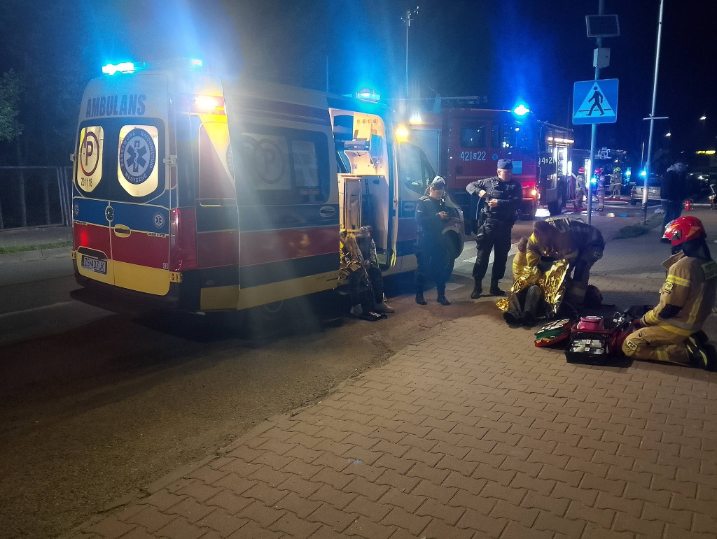 Złocieniec. Strażacy wynieśli 3 osoby