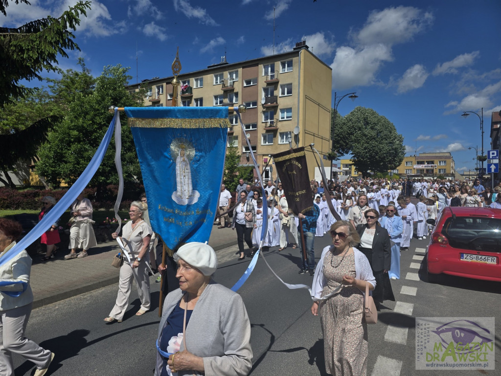 Procesja Bożego Ciała w Drawsku Pomorskim