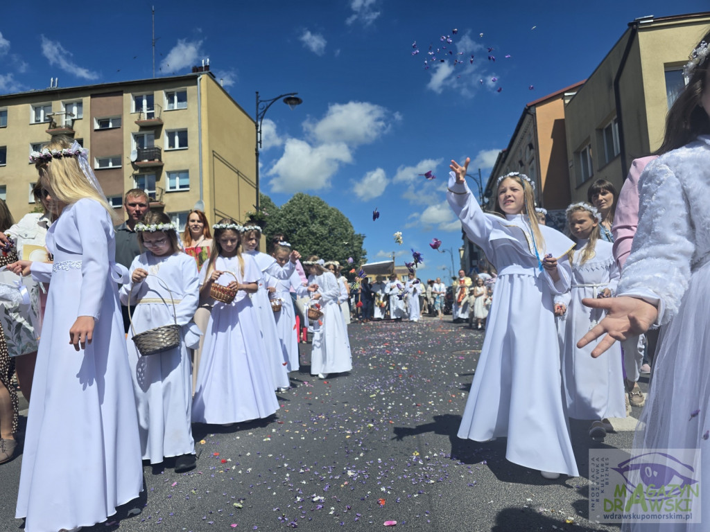 Procesja Bożego Ciała w Drawsku Pomorskim