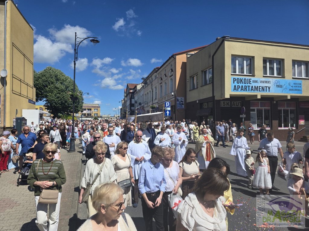 Procesja Bożego Ciała w Drawsku Pomorskim