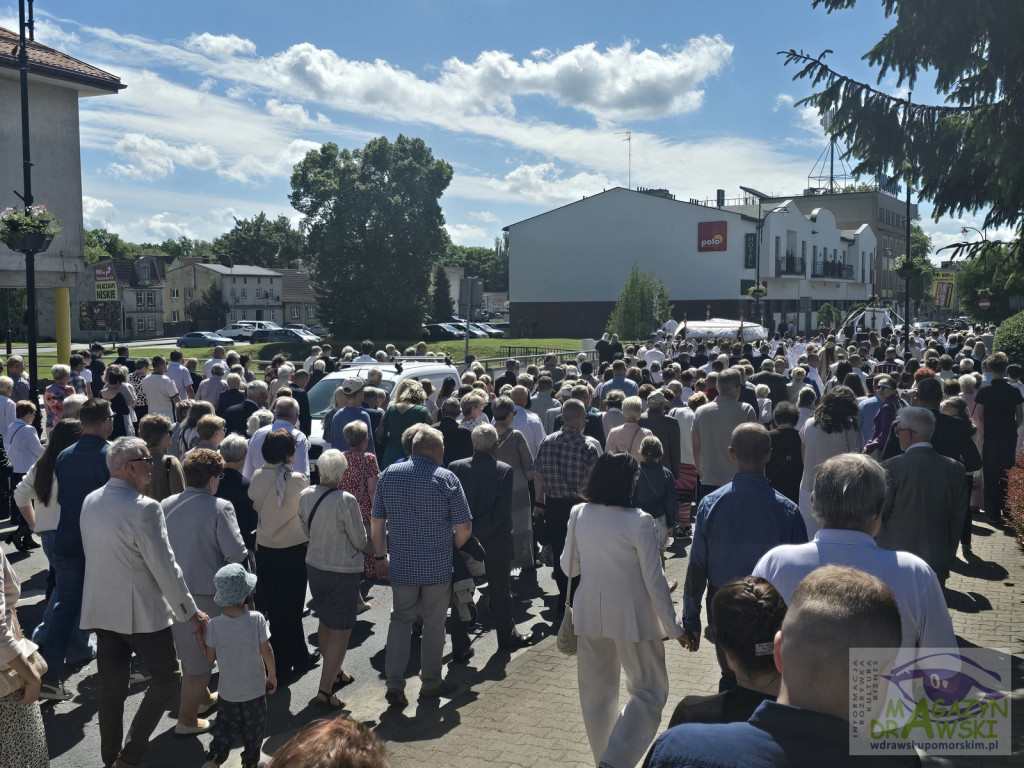 Procesja Bożego Ciała w Drawsku Pomorskim