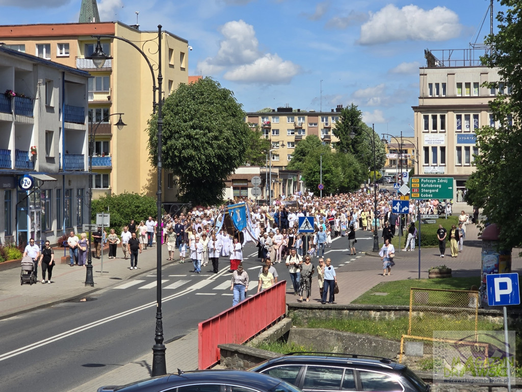 Procesja Bożego Ciała w Drawsku Pomorskim