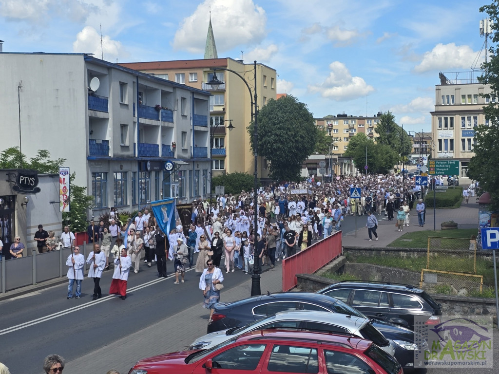 Procesja Bożego Ciała w Drawsku Pomorskim