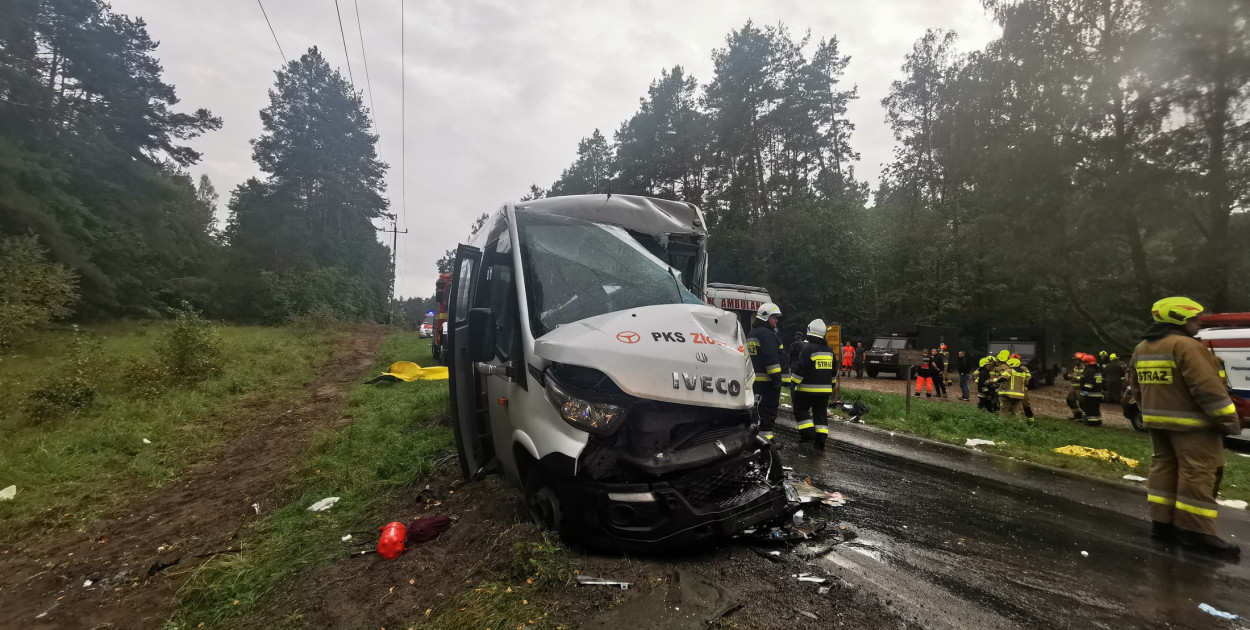 Są zarzuty dla kierowcy TIRa który spowodował wypadek w Konotopie. Grozi mu do 12 