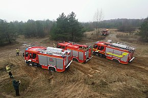 Nietypowe ćwiczenia strażaków-2944